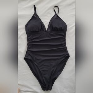 Black One Piece Swimsuit